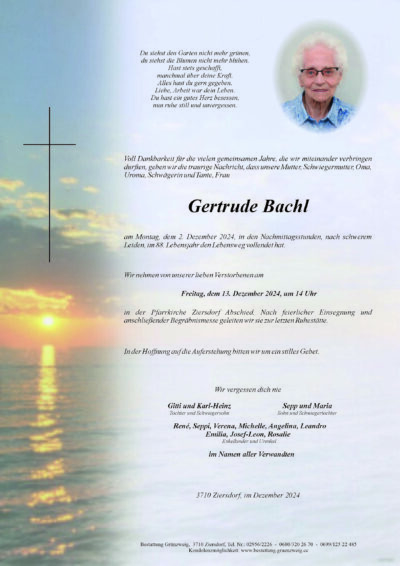 Gertrude Bachl