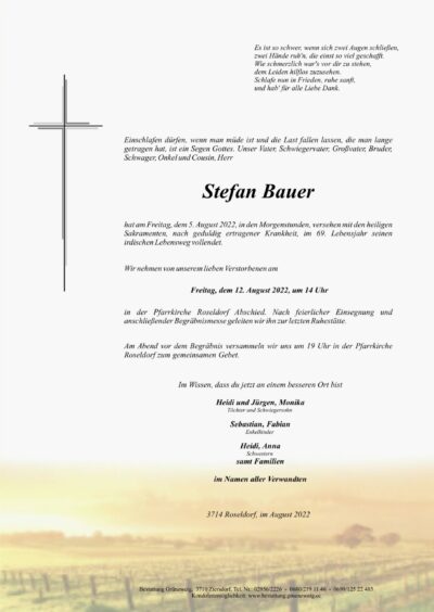 Stefan Bauer