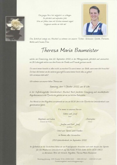 Theresa Maria Baumeister