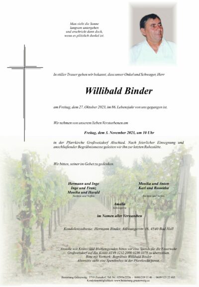 Willibald Binder