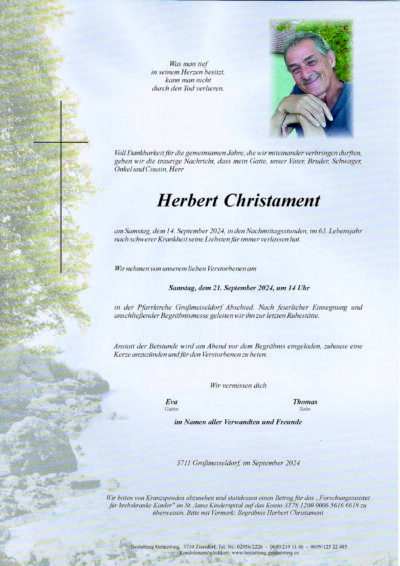 Herbert Christament