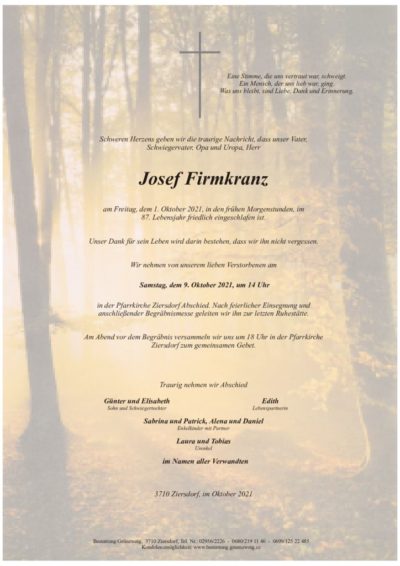 Josef Firmkranz