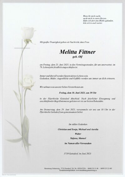 Melitta Fittner