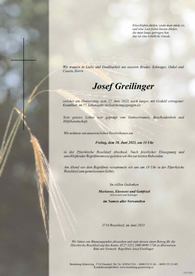 Josef Greilinger