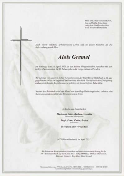 Alois Gremel