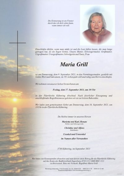 Maria Grill
