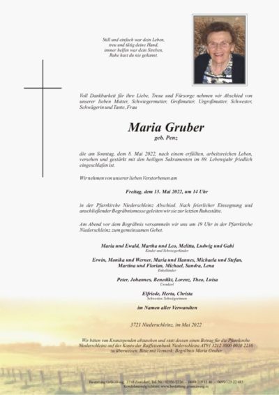 Maria Gruber