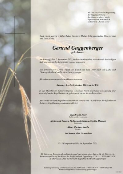 Gertrud Guggenberger