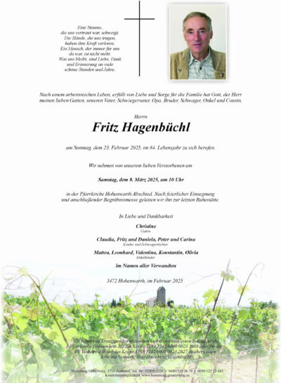 Fritz Hagenbüchl