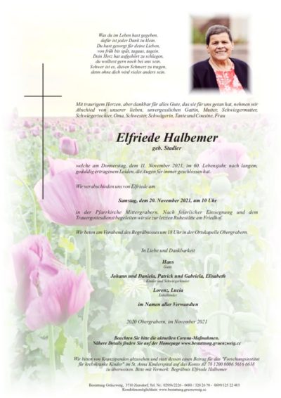 Elfriede Halbemer