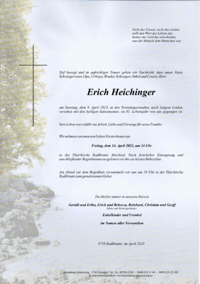 Erich Heichinger