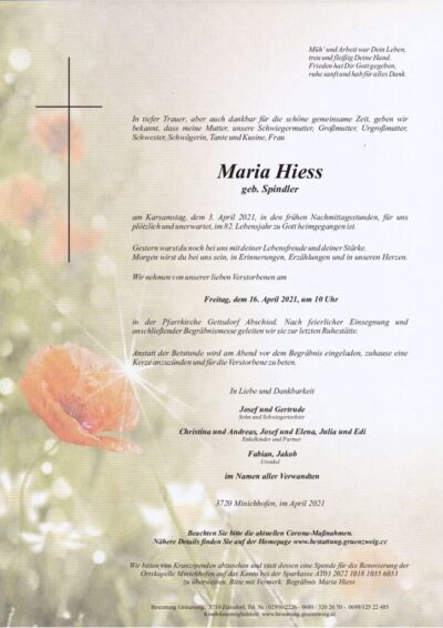 Maria Hiess