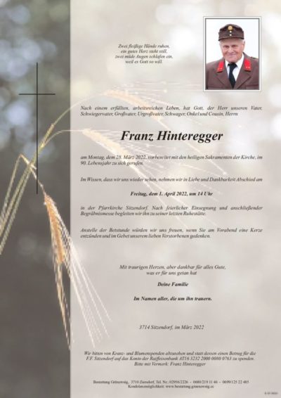 Franz Hinteregger