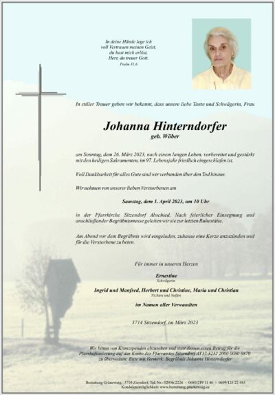 Johanna Hinterndorfer