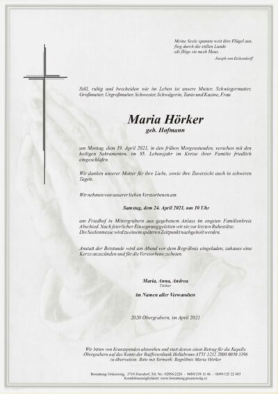 Maria Hörker