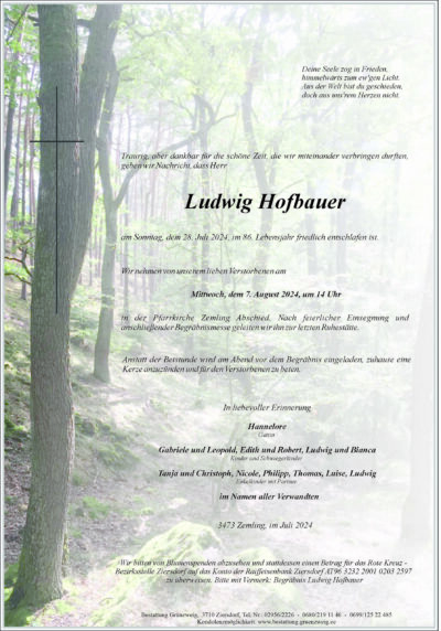 Ludwig Hofbauer