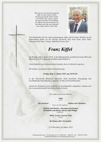 Franz Kiffel