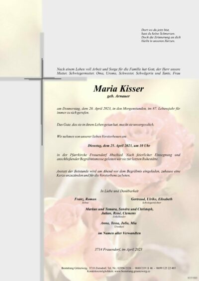 Maria Kisser