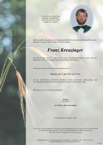 Franz Kreuzinger