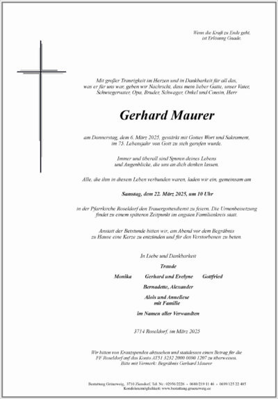 Gerhard Maurer