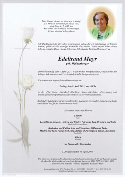 Edeltraud Mayr