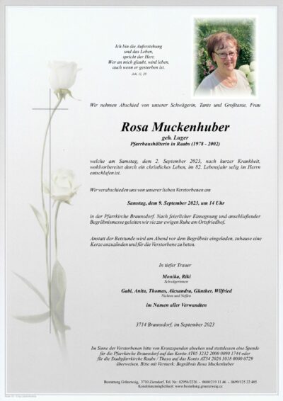 Rosa Muckenhuber