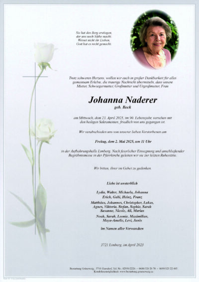 Johanna Naderer
