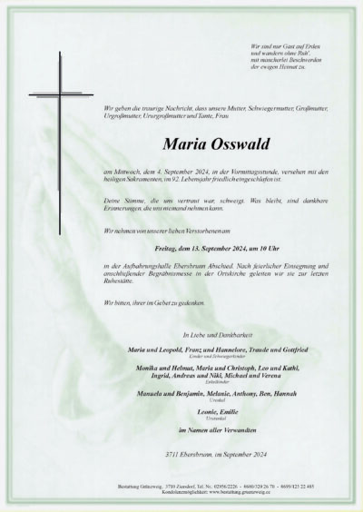 Maria Osswald
