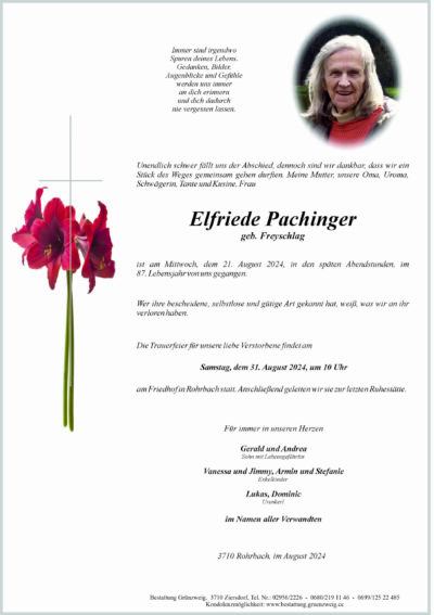 Elfriede Pachinger