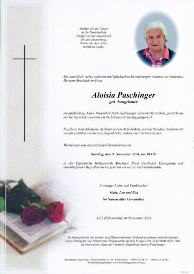 Aloisia Paschinger