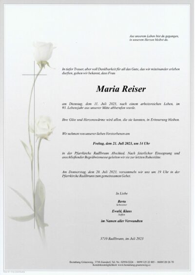 Maria Reiser