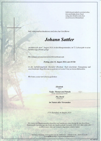 Johann Sattler