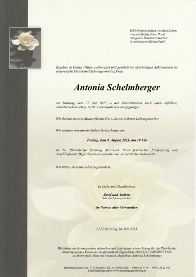 Antonia Schelmberger