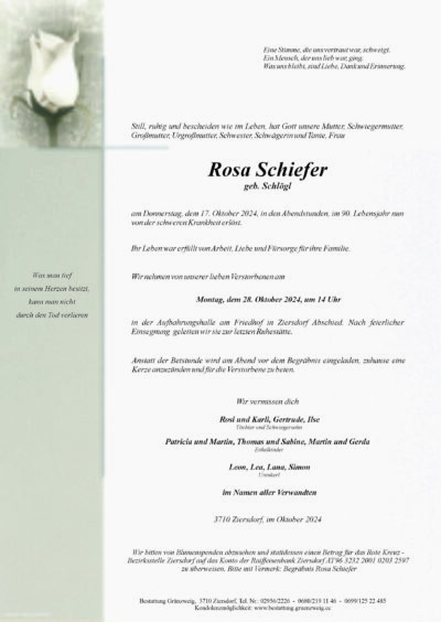 Rosa Schiefer