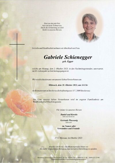 Gabriele Schienegger