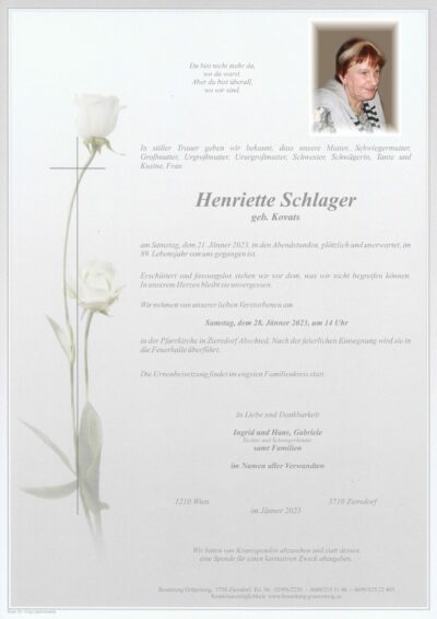 Henriette Schlager
