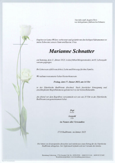 Marianne Schnatter