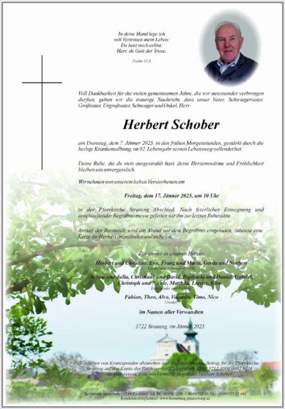 Herbert Schober