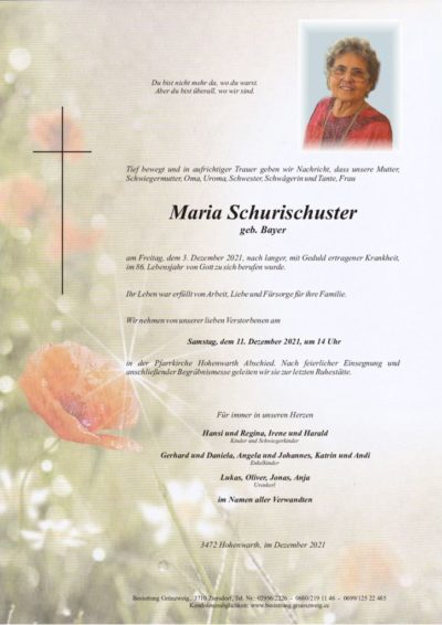 Maria Schurischuster