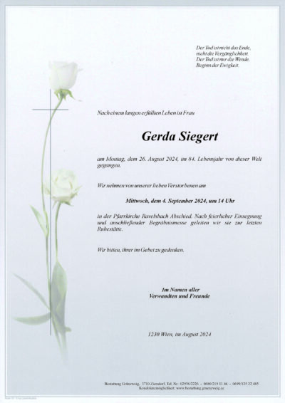 Gerda Siegert