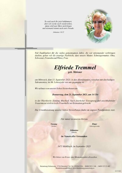 Elfriede Tremmel