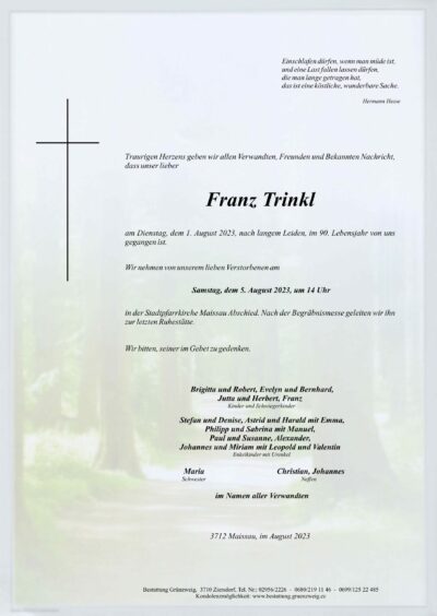 Franz Trinkl