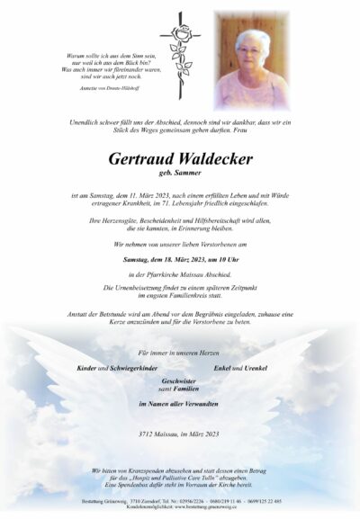 Gertraud Waldecker