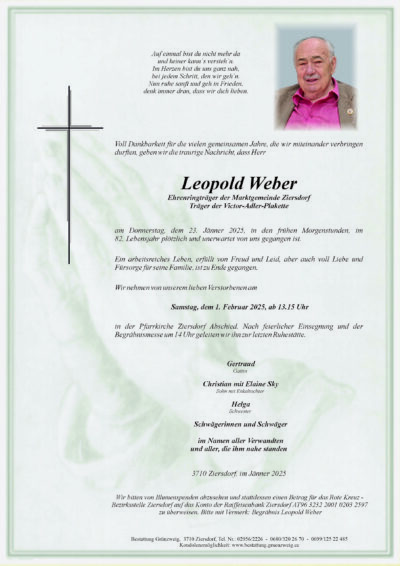 Leopold Weber