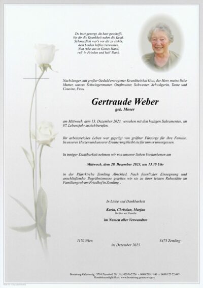 Gertraude Weber