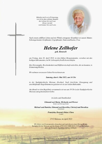 Helene Zellhofer