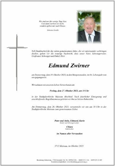 Edmund Zwirner